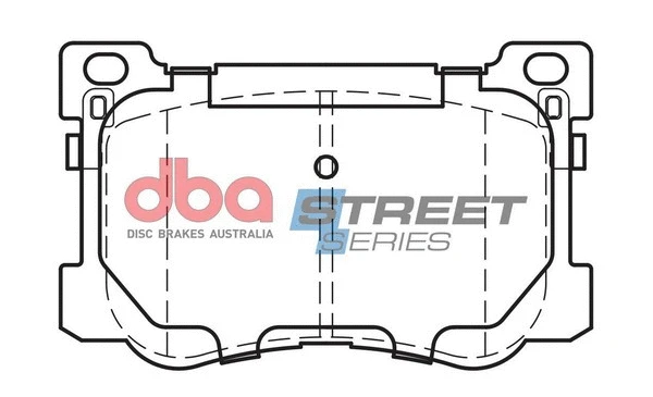 Brake Pad Set, disc brake (DB15021SS)