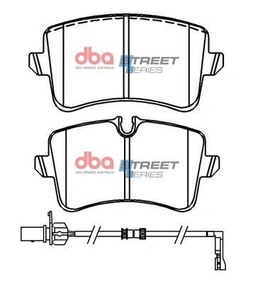 Brake Pad Set, disc brake (DB15101SS)