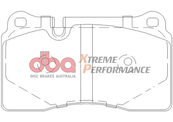 High Performance Brake Pad Set (DB2228XP)
