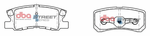 Brake Pad Set, disc brake (DB1464SS)