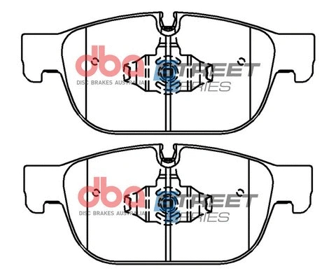 Brake Pad Set, disc brake (DB15116SS)