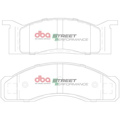 High Performance Brake Pad Set (DB1807SP)