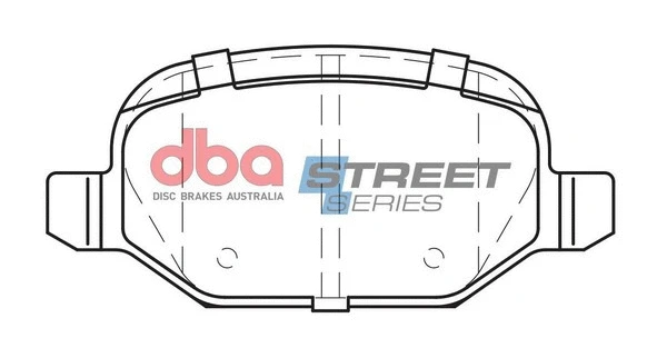 Brake Pad Set, disc brake (DB2039SS)