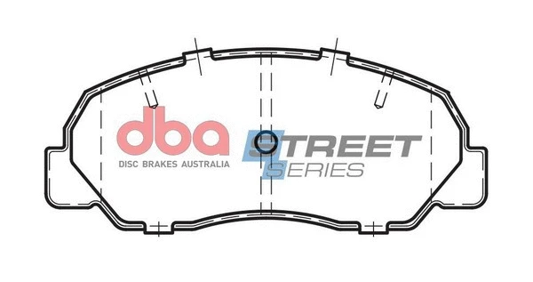 Brake Pad Set, disc brake (DB292SS)