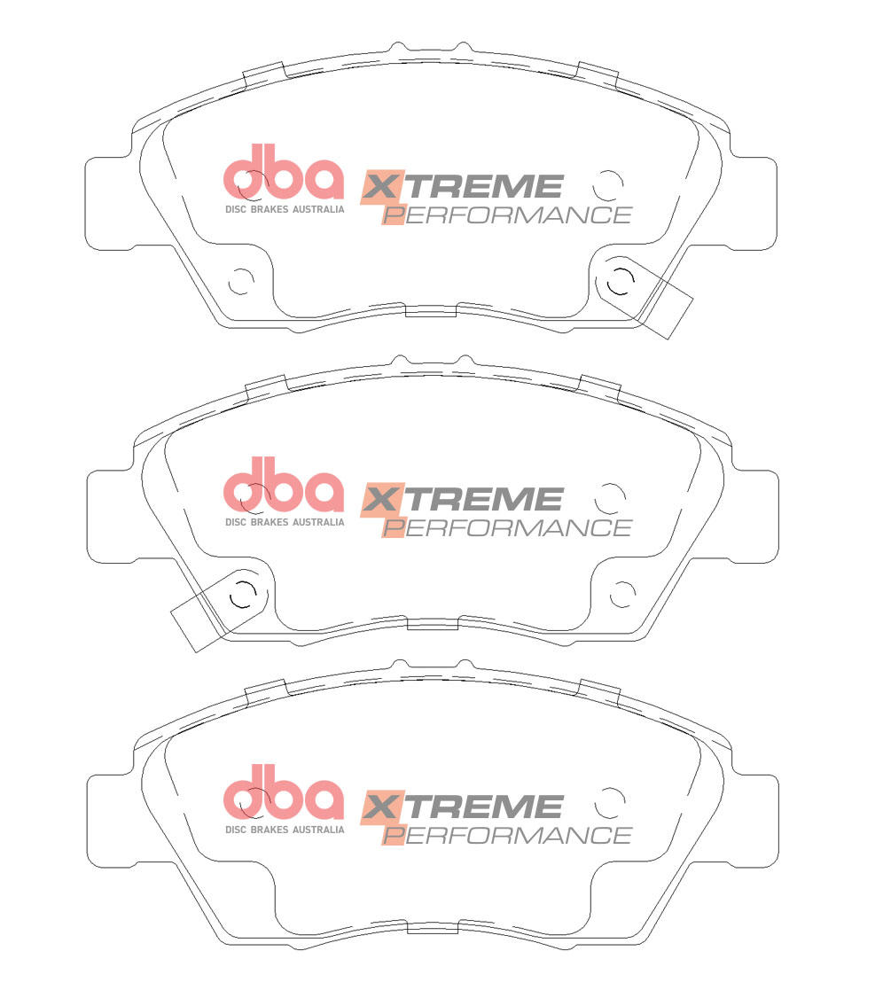 High Performance Brake Pad Set (DB1662XP)