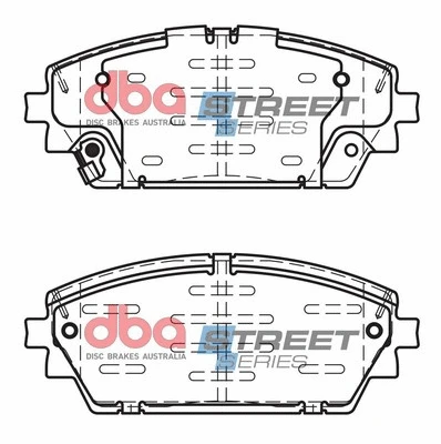 Brake Pad Set, disc brake (DB15046SS)