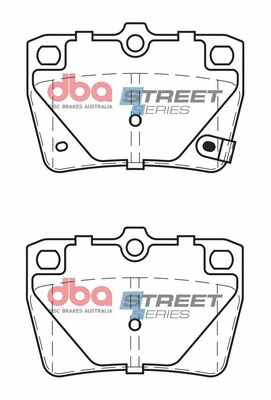 Brake Pad Set, disc brake (DB1680SS)