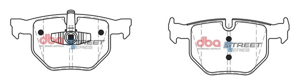 Brake Pad Set, disc brake (DB1864SS)