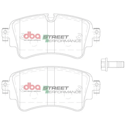 Brake Pad Set, disc brake (DB15032SS)