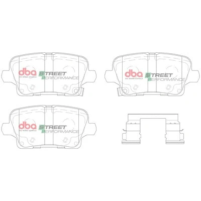 High Performance Brake Pad Set (DB15019SP)