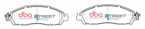 Brake Pad Set, disc brake (DB2374SS)