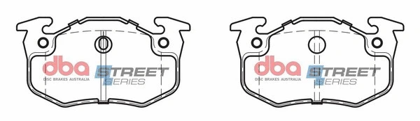 Brake Pad Set, disc brake (DB1301SS)
