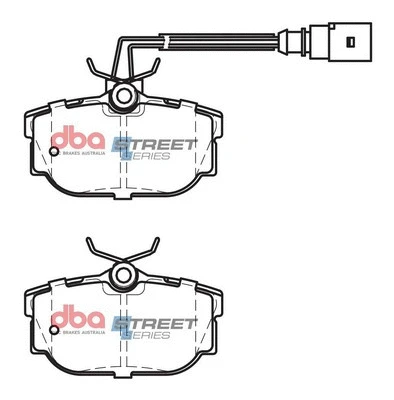 Brake Pad Set, disc brake (DB2055SS)
