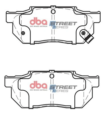 Brake Pad Set, disc brake (DB300SS)