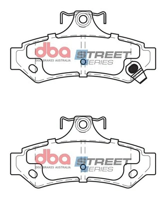 Brake Pad Set, disc brake (DB1475SS)