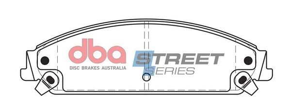 Brake Pad Set, disc brake (DB2008SS)