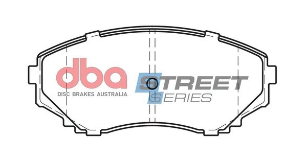 Brake Pad Set, disc brake (DB1274SS)