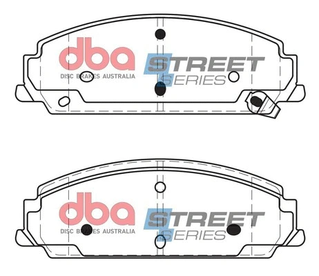 Brake Pad Set, disc brake (DB1765SS)