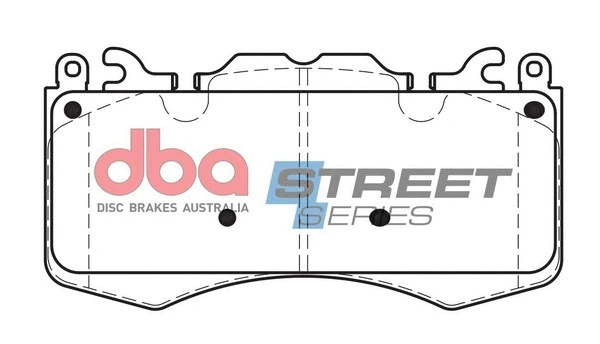 Brake Pad Set, disc brake (DB2204SS)
