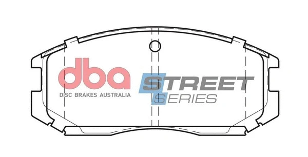 Brake Pad Set, disc brake (DB1277SS)