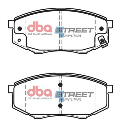 Brake Pad Set, disc brake (DB2072SS)