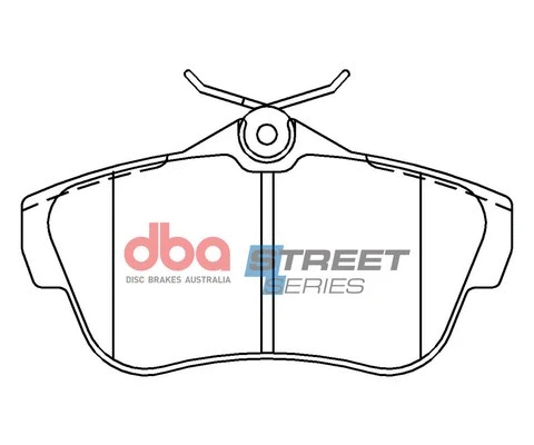Brake Pad Set, disc brake (DB15132SS)