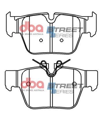 High Performance Brake Pad Set (DB15128XP)