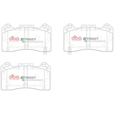 High Performance Brake Pad Set (DB15025SP)