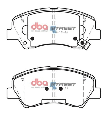 Brake Pad Set, disc brake (DB2272SS)