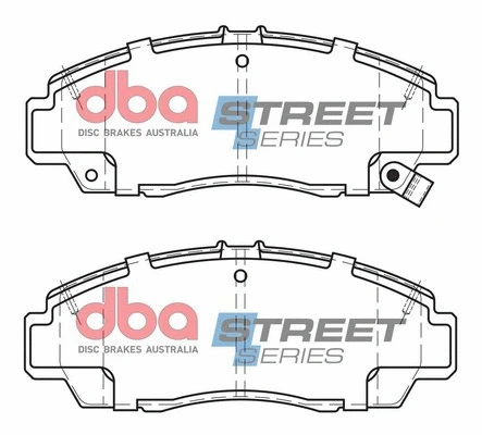 Brake Pad Set, disc brake (DB1393SS)