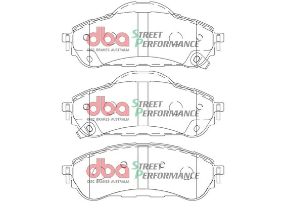 High Performance Brake Pad Set (DB2411SP)