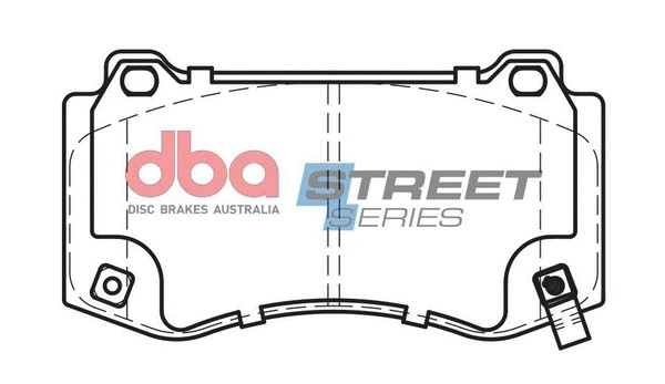 Brake Pad Set, disc brake (DB2259SS)
