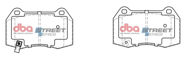 Brake Pad Set, disc brake (DB1520SS)