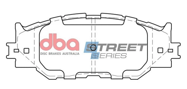 Brake Pad Set, disc brake (DB1852SS)
