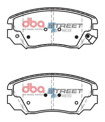 Brake Pad Set, disc brake (DB2265SS)
