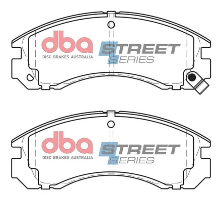 Brake Pad Set, disc brake (DB1223SS)