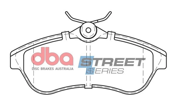 Brake Pad Set, disc brake (DB2043SS)