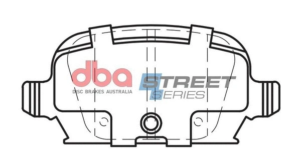 Brake Pad Set, disc brake (DB1472SS)