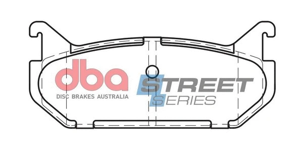 Brake Pad Set, disc brake (DB1254SS)