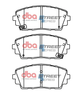 Brake Pad Set, disc brake (DB15070SS)