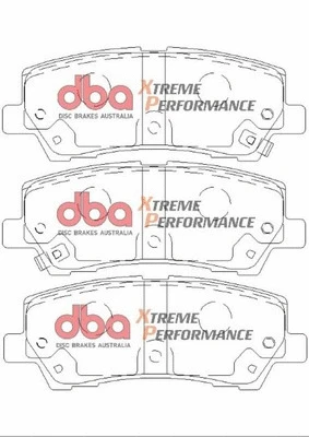 High Performance Brake Pad Set (DB9022XP)