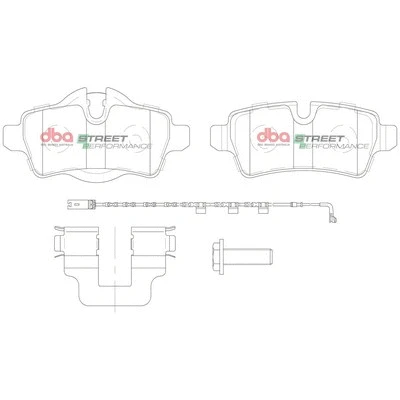 High Performance Brake Pad Set (DB2214SP)