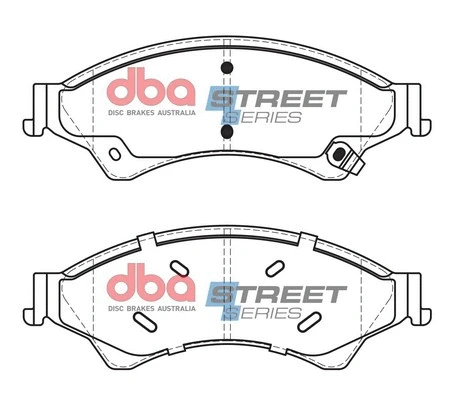 Brake Pad Set, disc brake (DB2074SS)