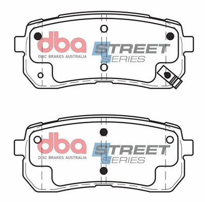 Brake Pad Set, disc brake (DB1957SS)