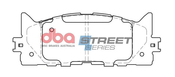 Brake Pad Set, disc brake (DB1800SS)