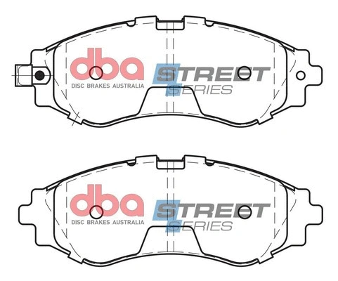 Brake Pad Set, disc brake (DB1370SS)