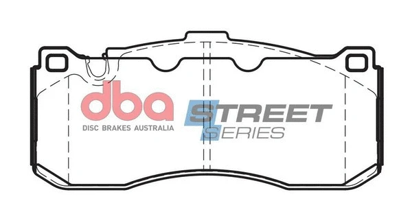 Brake Pad Set, disc brake (DB2195SS)