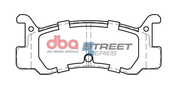 Brake Pad Set, disc brake (DB1159SS)