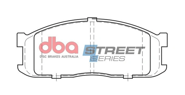 Brake Pad Set, disc brake (DB388SS)