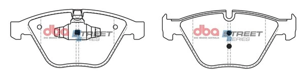 Brake Pad Set, disc brake (DB2194SS)